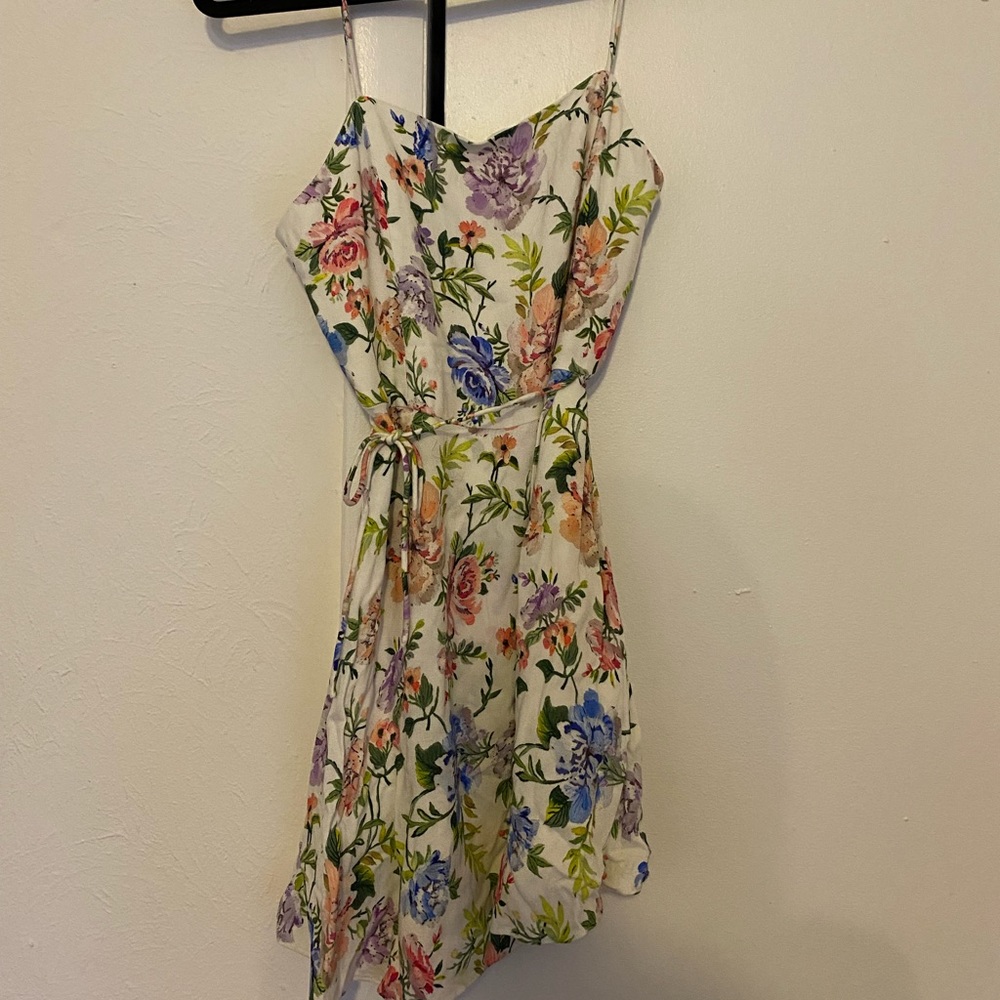 alice + olivia floral dress